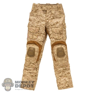 Pants: Easy Simple Mens MARPAT Desert G3 Combat Pants w/Pink Marks