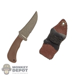 Knife: Easy & Simple Fixed Blade w/Cloth Sheath