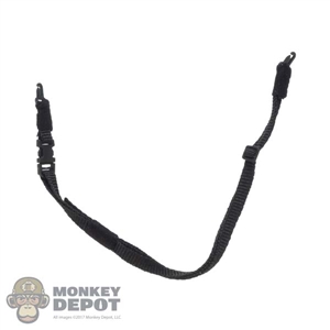 Sling: Easy & Simple Black Two Point Rifle Sling