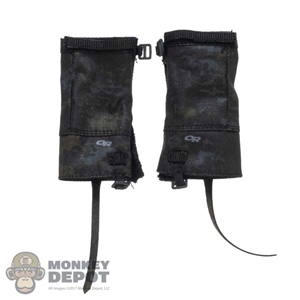 Gaiters: Easy Simple Mens Dark Camo Waterproof Gaiters