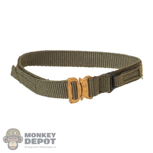 Belt: Easy & Simple Mens OD Green Cobra Riggers Belt