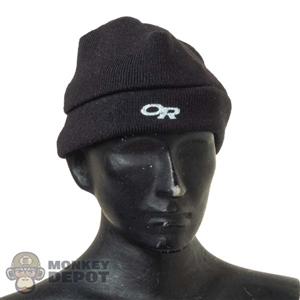 Hat: Easy Simple Mens Black Cold Cap