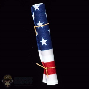 Flag: Easy Simple Rolled US Flag