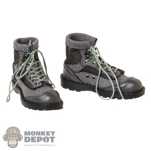Boots: Easy Simple Mens Grey Tactical Boots