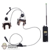 Radio: Easy Simple PRC-148 w/ UHF 400-470 MHz Antenna and COMTAC IV Headset