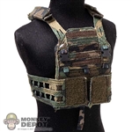 Vest: Easy Simple Mens M81 Woodland 6094 Plate Carrier