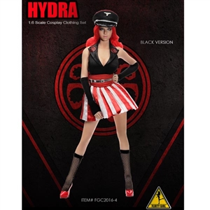 Clothing Set: Flirty Girl Black (HYDRA) Cosplay Clothing Set (FG-2016-04)