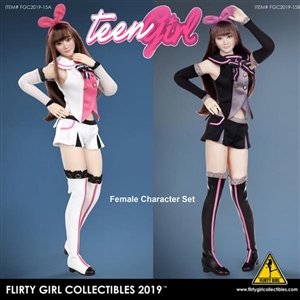 Outfit Set: Flirty Girl Teen Girl Female Character Set (FGC-2019-15)