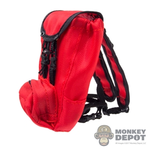 Pack: Fire Girl Female Red & Black Backpack