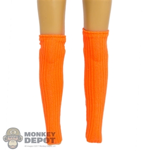 Socks: Fire Girl Orange Leggings