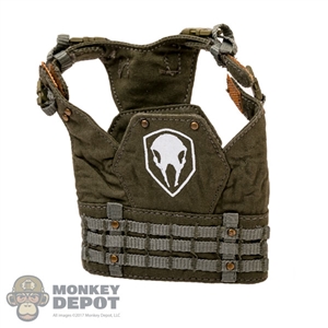 Vest: Fire Girl Female Green Tactical Vest