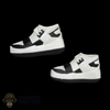 Shoes: Fire Girl Female Black & White Sneakers