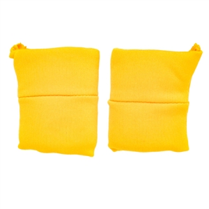 Pads: Figure Mens Padded Yellow Knee Pads