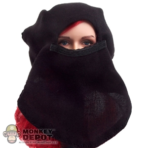 Mask: Flirty Girl Black Assassin Hood