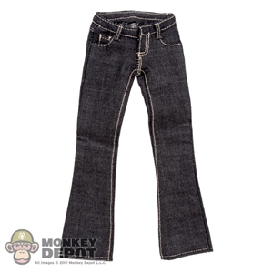 Pants: Flirty Girl Female Black Boot Cut Jeans