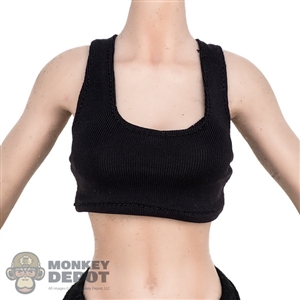 Shirt: Flirty Girl Black Female Tank Top