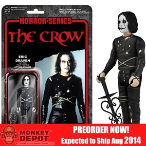 Carded Figure: Funko The Crow ReAction 3 3/4-Inch Retro Action Figure (4136)