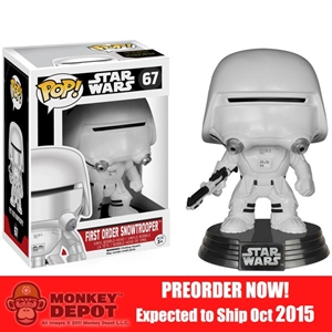Boxed Figure: Funko POP Star Wars First Order Snowtrooper