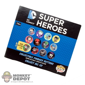 Button: Funko DC Super Heroes Collectible Pinback Button (Random)