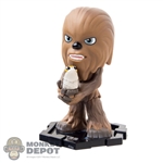 Funko Mini: Star Wars Last Jedi Chewbacca wPorg Bobble-Head (1:24)