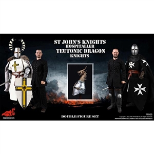 Fire Phoenix St John’s Knight Hospitaller and Teutonic Dragon Knight (Individual or Set)