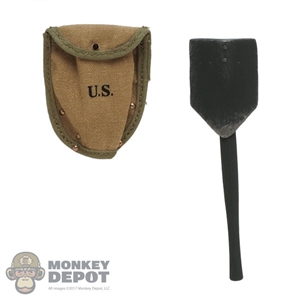Shovel: Facepool M43 Folding Entrenching Tool w/Carrier