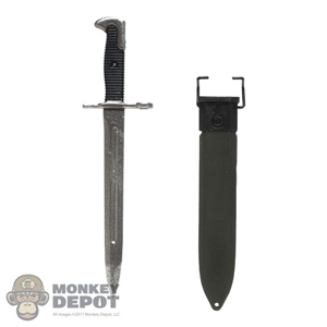 Knife: Facepool US WWII Bayonet w/Sheath