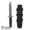 Knife: Facepool Kabar Hunting Knife w/ Sheath