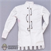 Shirt: Fire Phoenix Mens Long White Padded Shirt