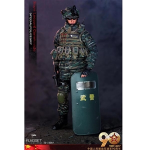 Boxed Figure: Flagset 90th Anniversary of the Chinese People's Liberation Army (73007)