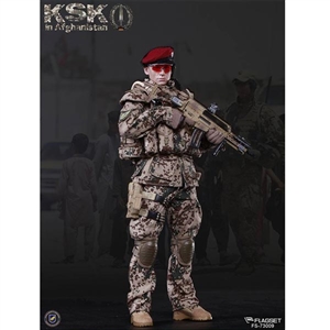 Boxed Figure: Flagset KSK (KOMMANDO SPEZIALKRÄFTE ) in Afghanistan - Assaulter (73009)