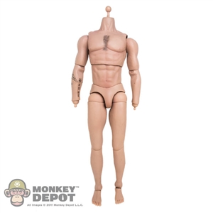 Figure: Flagset Muscle Body w/Tattoo & Chest Hair