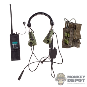 Radio: Flagset MBITR Radio w/Comtac Headset & Pouch