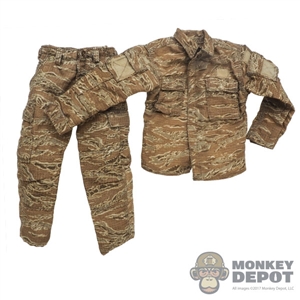 Uniform: Flagset Mens Desert Tiger Stripe Uniform