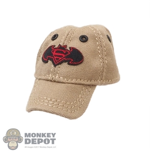Hat: Flagset Wild Mens Tan Cap w/SuperBat Logo