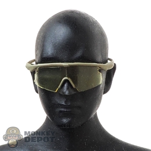 Glasses: Flagset Mens Yellow Tinted Sunglasses