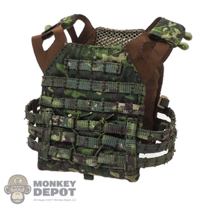 Vest: Flagset Mens Tactical MOLLE Vest (Camo)