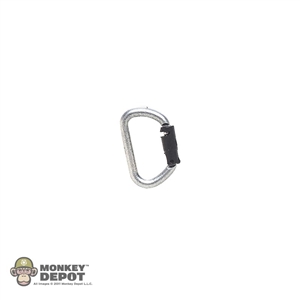 Tool: Flagset Silver/Black Carabiner