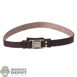 Belt: Flagset Brown Leather-Like PLA Belt