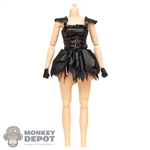 Figure: Flagset Female Pale Body w/Black Dress