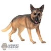 Dog: Flagset German Shepherd w/Collar