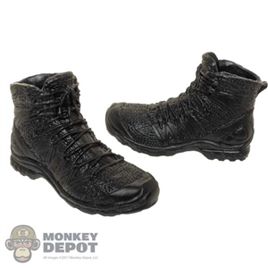 Boots: Flagset Mens Molded Black Tactical Boots