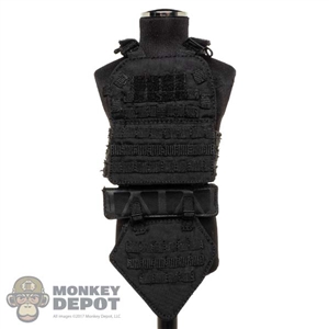 Vest: Flagset Mens Tactical Vest w/Groin Protector (MOLLE)