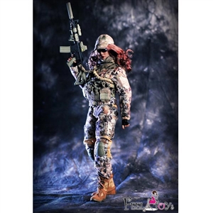 Boxed Figure: Feel Toys Female Commando Viper Camo Set (FT-003)