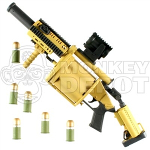 Rifle Zacca Grenade Gun X M32 Multiple Grenade Launcher MGL CHASE GUN