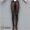 Stockings: GD Toys Female Black Tights