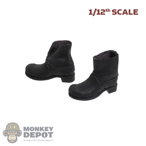 Boots: Great Twins 1/12 Mens Black Boots
