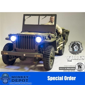 Boxed Vehicle: Go Truck 1/6 1/4 Ton Willy Jeep