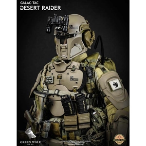 Boxed Figure: Green Wolf Gear GALAC-TAC Desert Raider (GWG-004A)