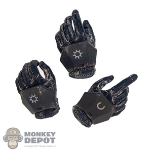 Hands: GWG The Hanroku Trooper Salt Black Hand Set w/Armor